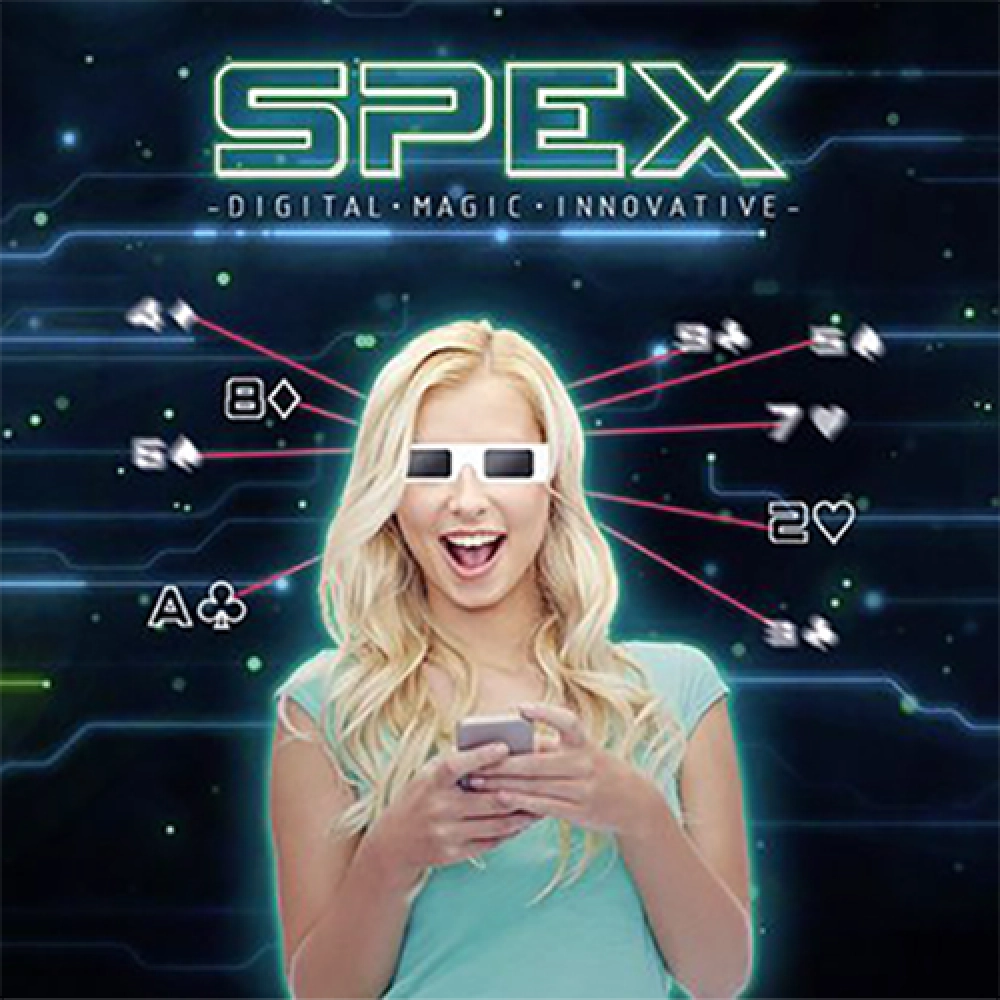 SPEX GLASSES (8 of Diamonds Version) by Magic Dream