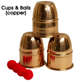 Cups and Balls (Copper) by Premium Magic
