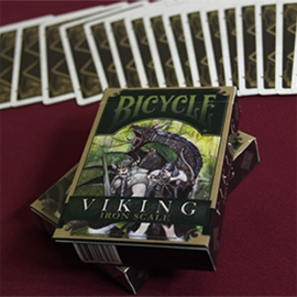 Spielkarten Bicycle Viking Iron Scale Deck by Crooked Kings Cards