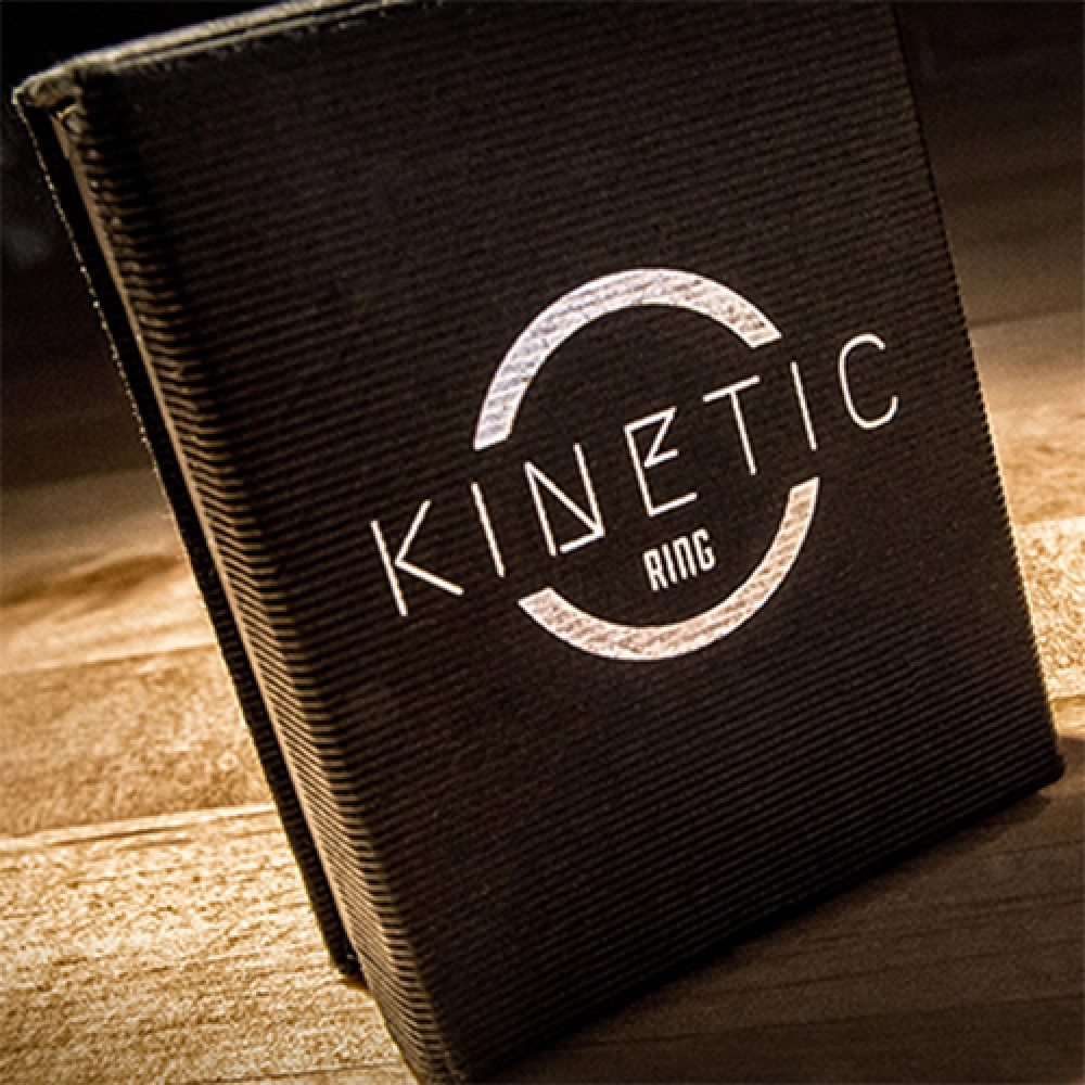 Kinetic PK Ring (Gold) Beveled size 10 by Jim Trainer