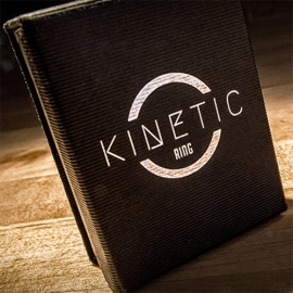 Kinetic PK Ring (Gold) Beveled size 10 by Jim Trainer