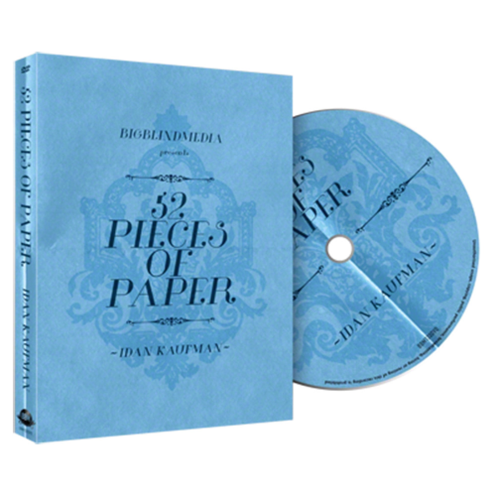 52 Pieces Of Paper by Idan Kaufman and Big Blind Media - DVD
