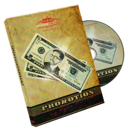 Promotion (with gimmicks) by Kyle Purnell and Mystique Factory