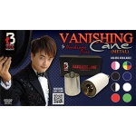 Vanishing Cane (Metal / Blue) by Handsome Criss and Taiwan Ben Magic