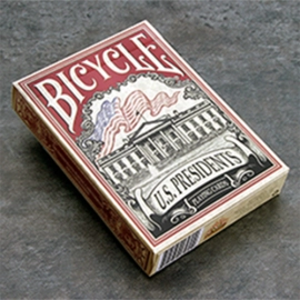 Spielkarten Bicycle U.S. Presidents Playing Cards (Red Collector Edition) by Collectable Playing Cards