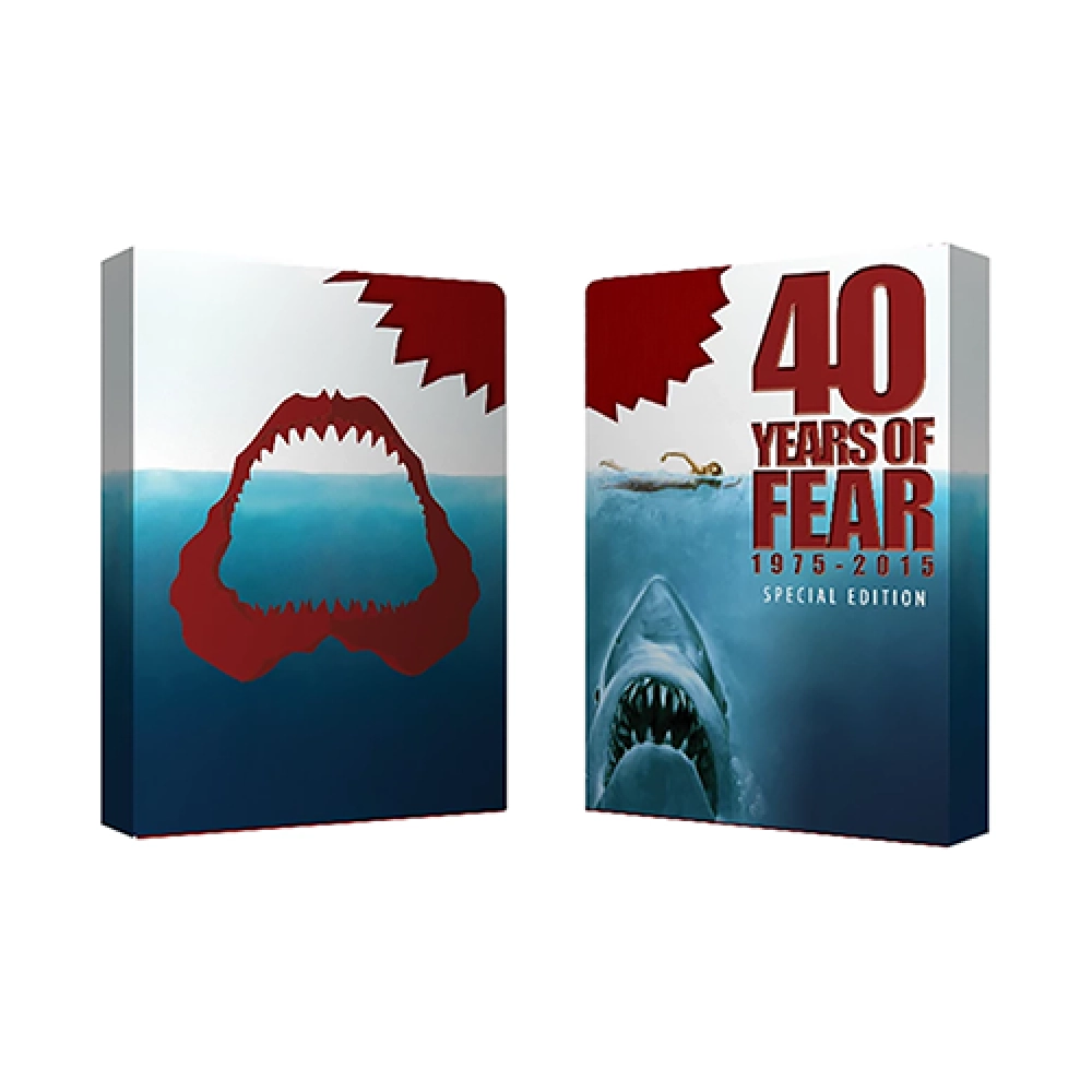 Spielkarten Bicycle 40 Years of Fear (Special Edition) Jaws Playing Card by Crooked Kings