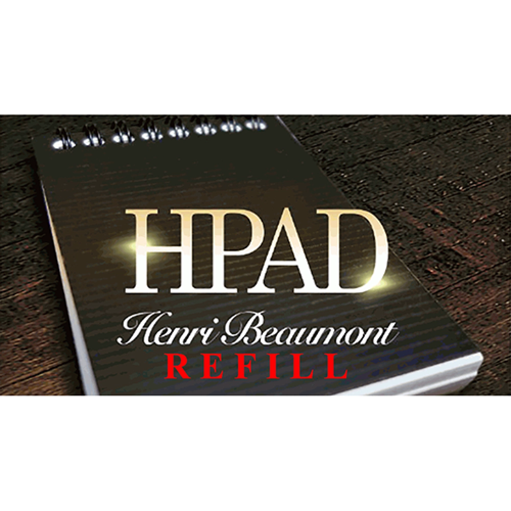 Refill for HPad by Henri Beaumont and Marchand de Trucs