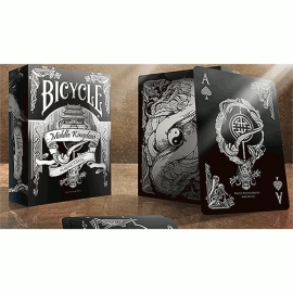 Spielkarten Bicycle Middle Kingdom (Black)  Playing Cards Printed by US Playing Card Co