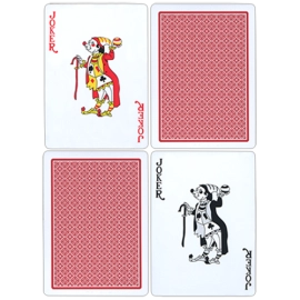 Spielkarten Fournier Plastic Playing Cards- Regular Pips (red)