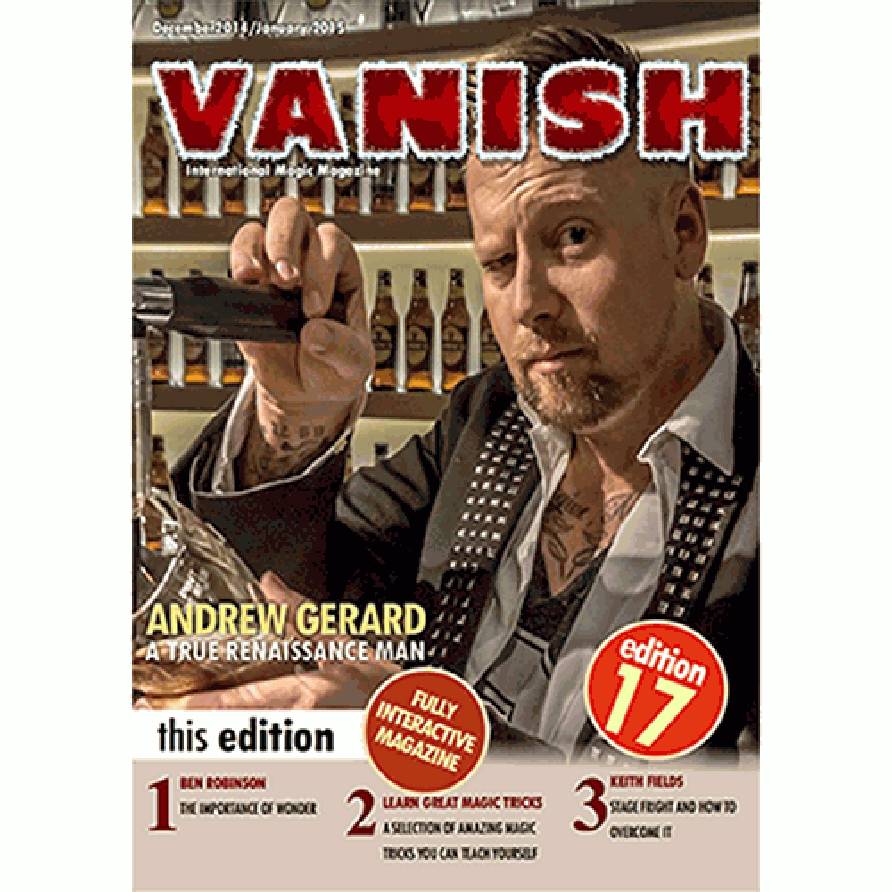 VANISH Magazine December 2014/January 2015 - Andrew Gerard eBook DOWNLOAD