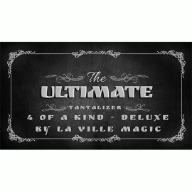 The Ultimate Tantalizer - 4 Of A Kind Deluxe By La Ville Magic video DOWNLOAD