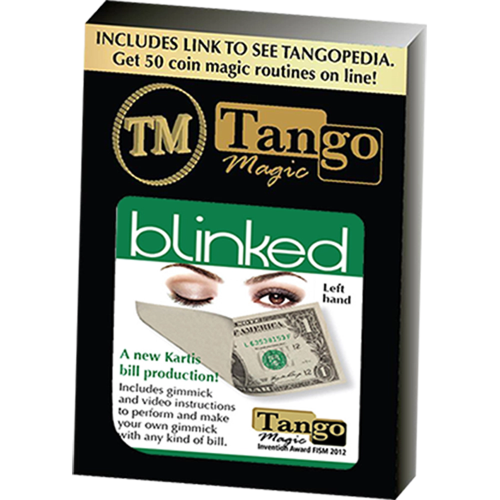 Tango Blinked Left Handed (Gimmick and Online Instructions) V0015 by Tango Magic