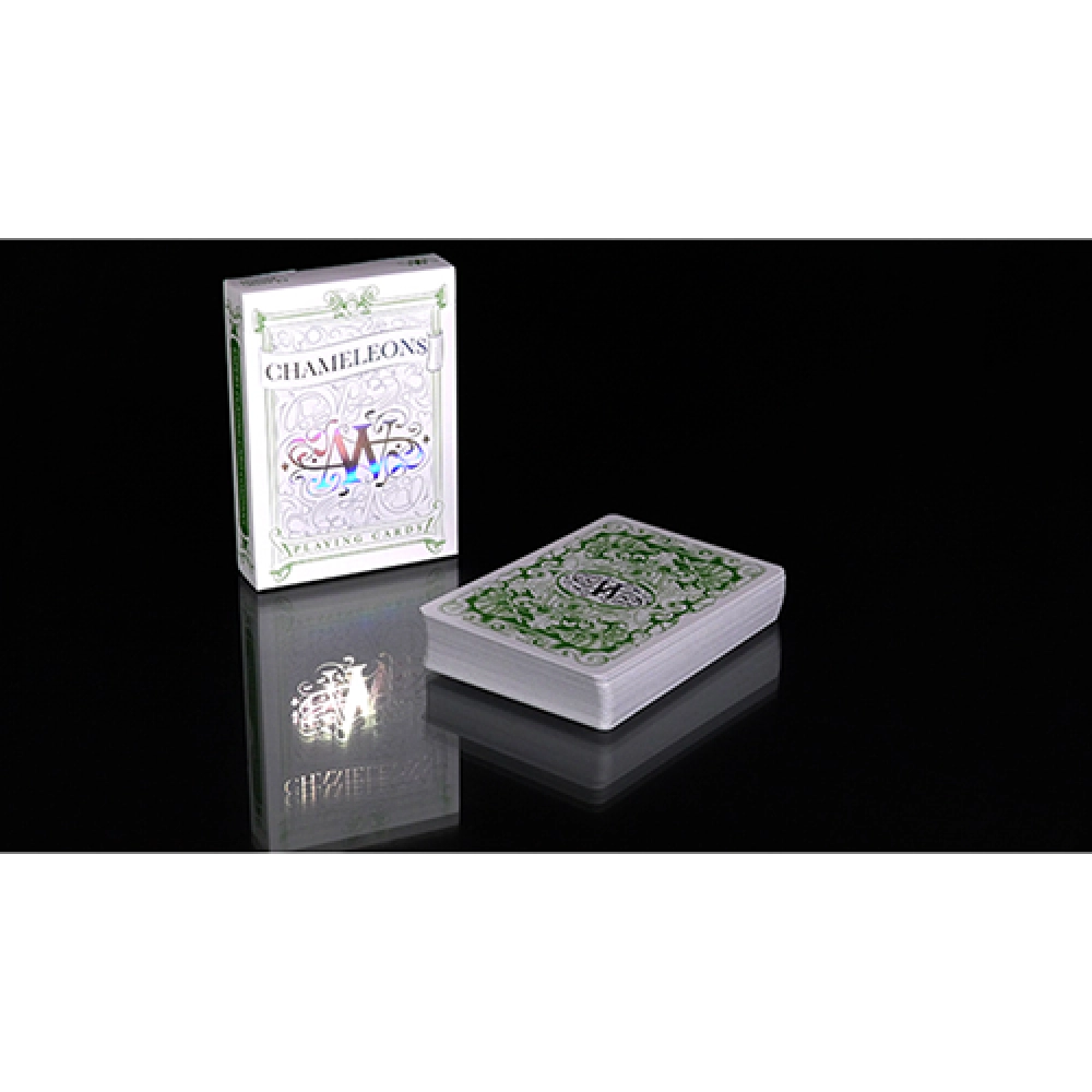 Chameleon Playing Cards designed By Asi Wind (Green) by Expert Playing Cards