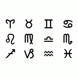 Mobile Phone Magic & Mentalism Animated GIFs - Star Signs Mixed Media DOWNLOAD