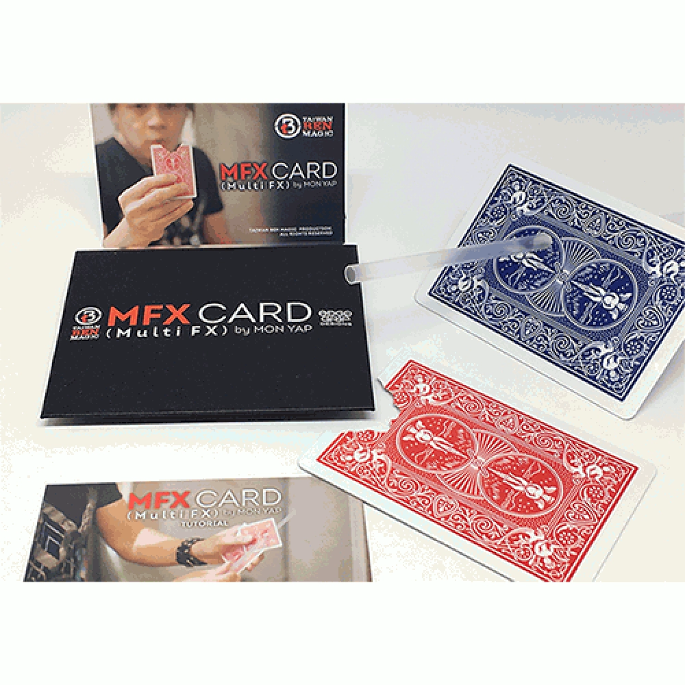 MFX Card (Blue) by Mon Yap