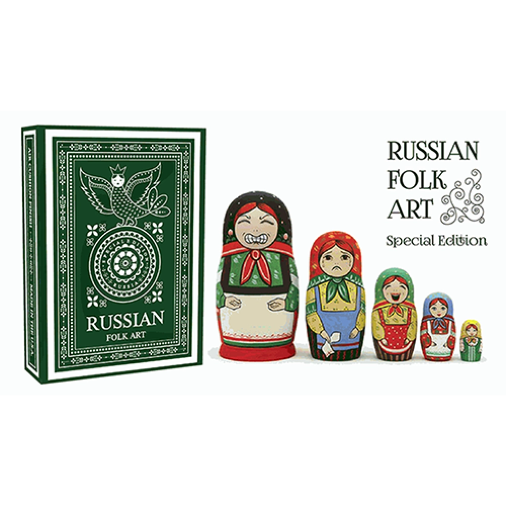 Spielkarten Russian Folk Art (Special Edition) by Natalia Silva