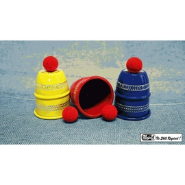 Cups and Balls 3 Color (Diamond Cut) by Mr Magic