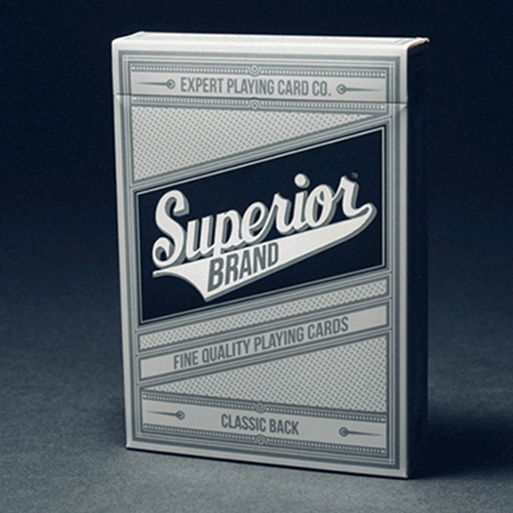 Spielkarten Superior (Black) Playing Cards by Expert Playing Card Co