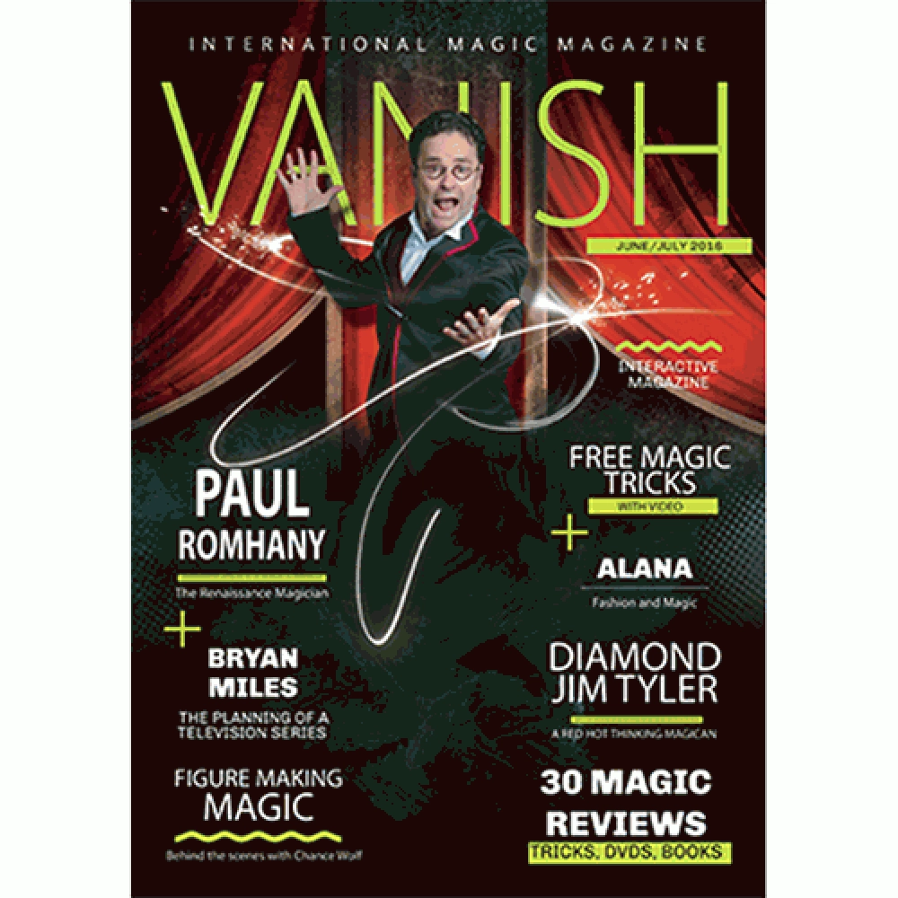 VANISH Magazine June/July 2016 - Paul Romhany eBook DOWNLOAD