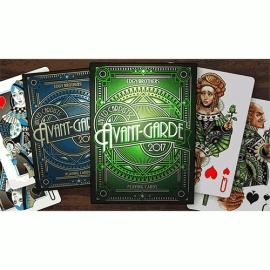 Spielkarten Avant-Garde United Cardists 2017 Playing Cards by Edgy Brothers (Green)