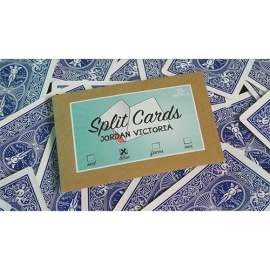 Split Cards 15 ct. (Blue) by PCTC Productions