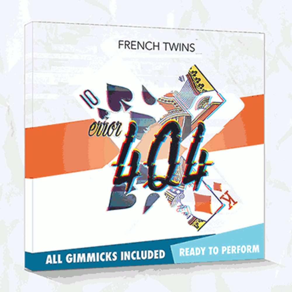 Error 404 (blue) by Les French Twins