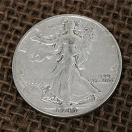 Walking Liberty Half Dollar Single Coin (1943 - Ungimmicked)