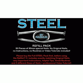 STEEL Refill Nails 50 ct. (80 mm) by Rasmus 