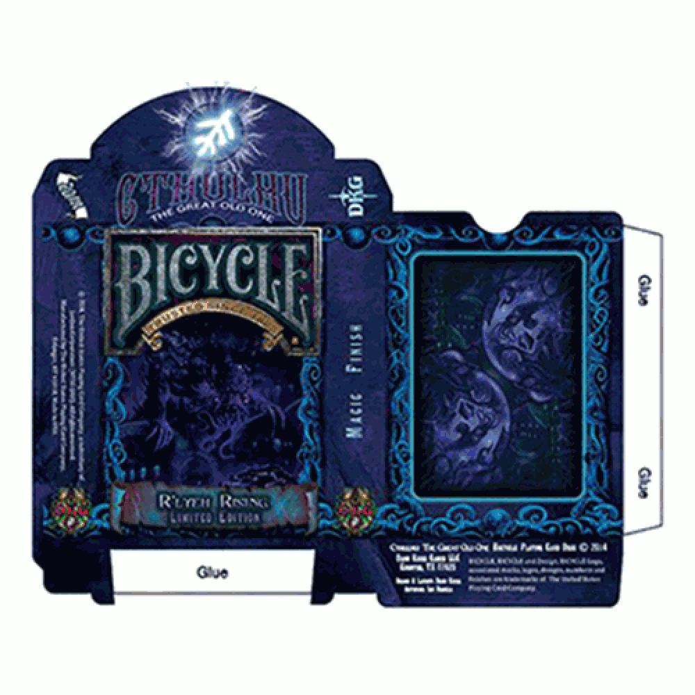 Spielkarten Bicycle Cthulhu R'LYEH RISING Limited Edition Playing Cards