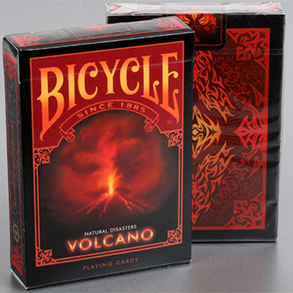Spielkarten Bicycle Natural Disasters Volcano Playing Cards by Collectable Playing Cards