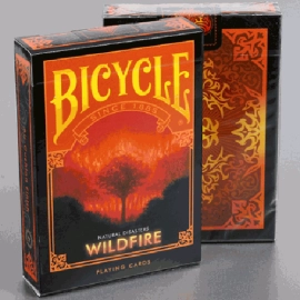 Spielkarten Bicycle Natural Disasters "Wildfire" Playing Cards by Collectable Playing Cards