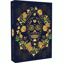 Spielkarten Calaveras de Azúcar Blue Edition Playing Cards Printed by USPCC