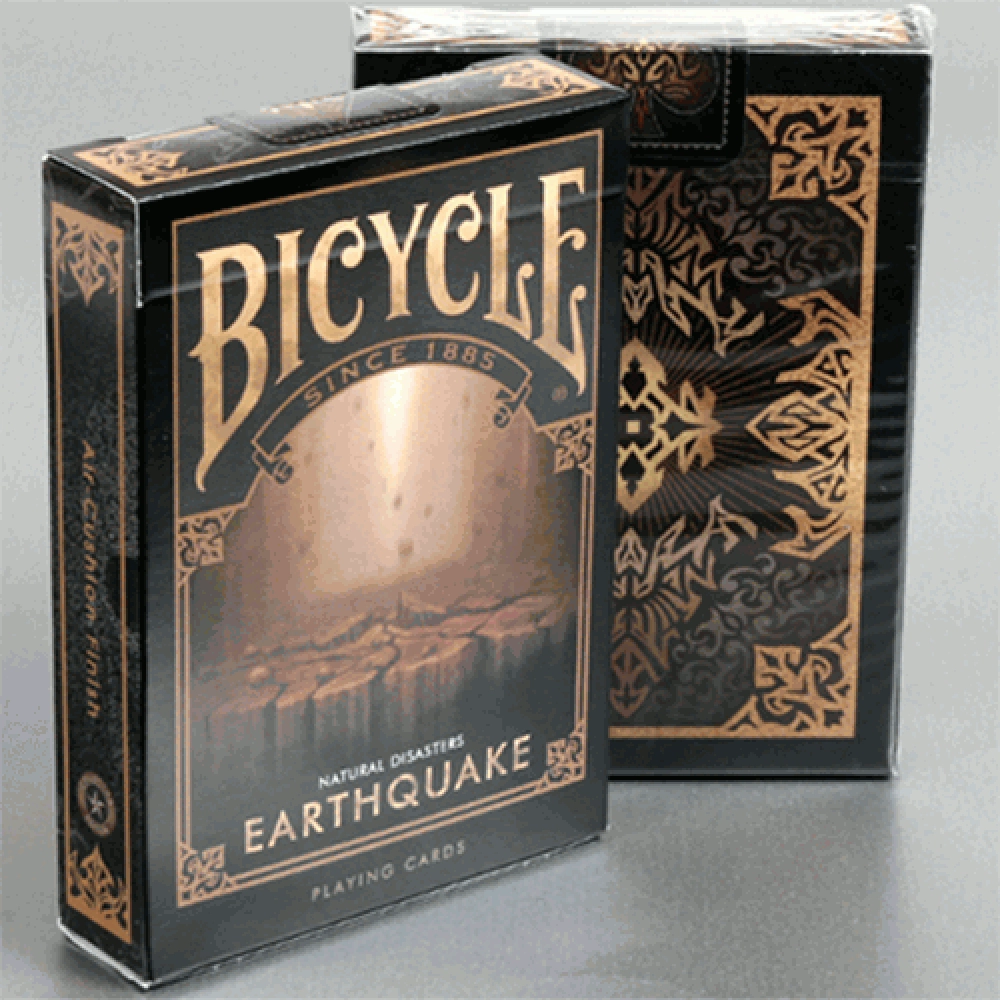 Spielkarten Bicycle Natural Disasters "Earthquake" Playing Cards by Collectable Playing Cards