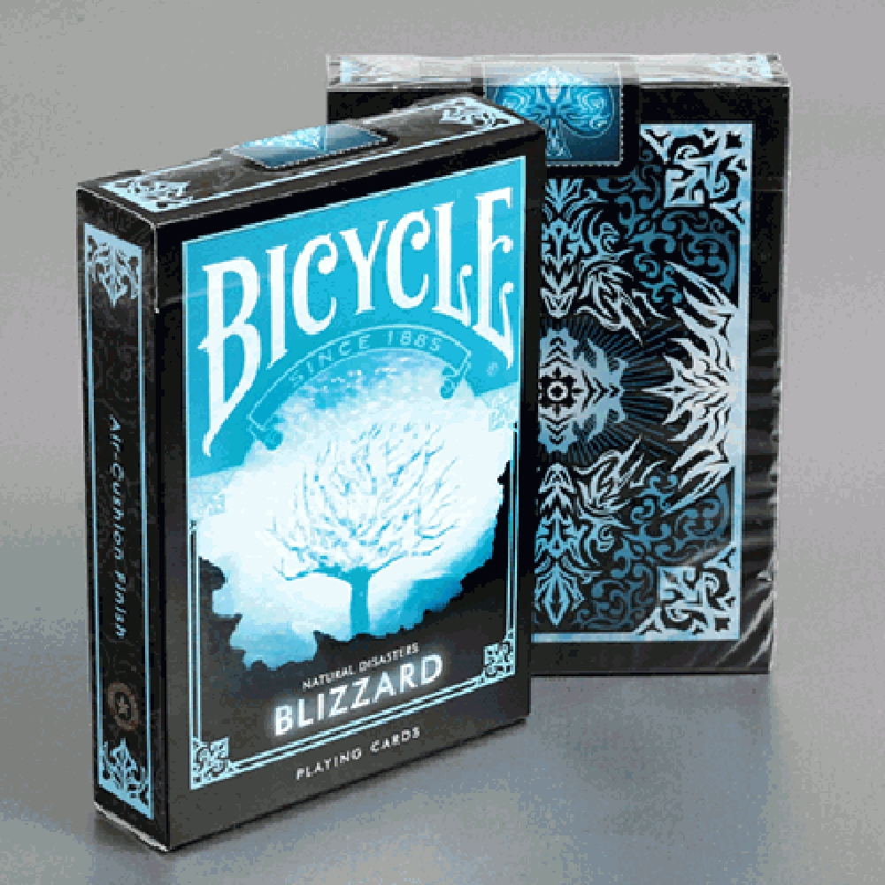 Spielkarten Bicycle Natural Disasters "Blizzard" Playing Cards by Collectable Playing Cards