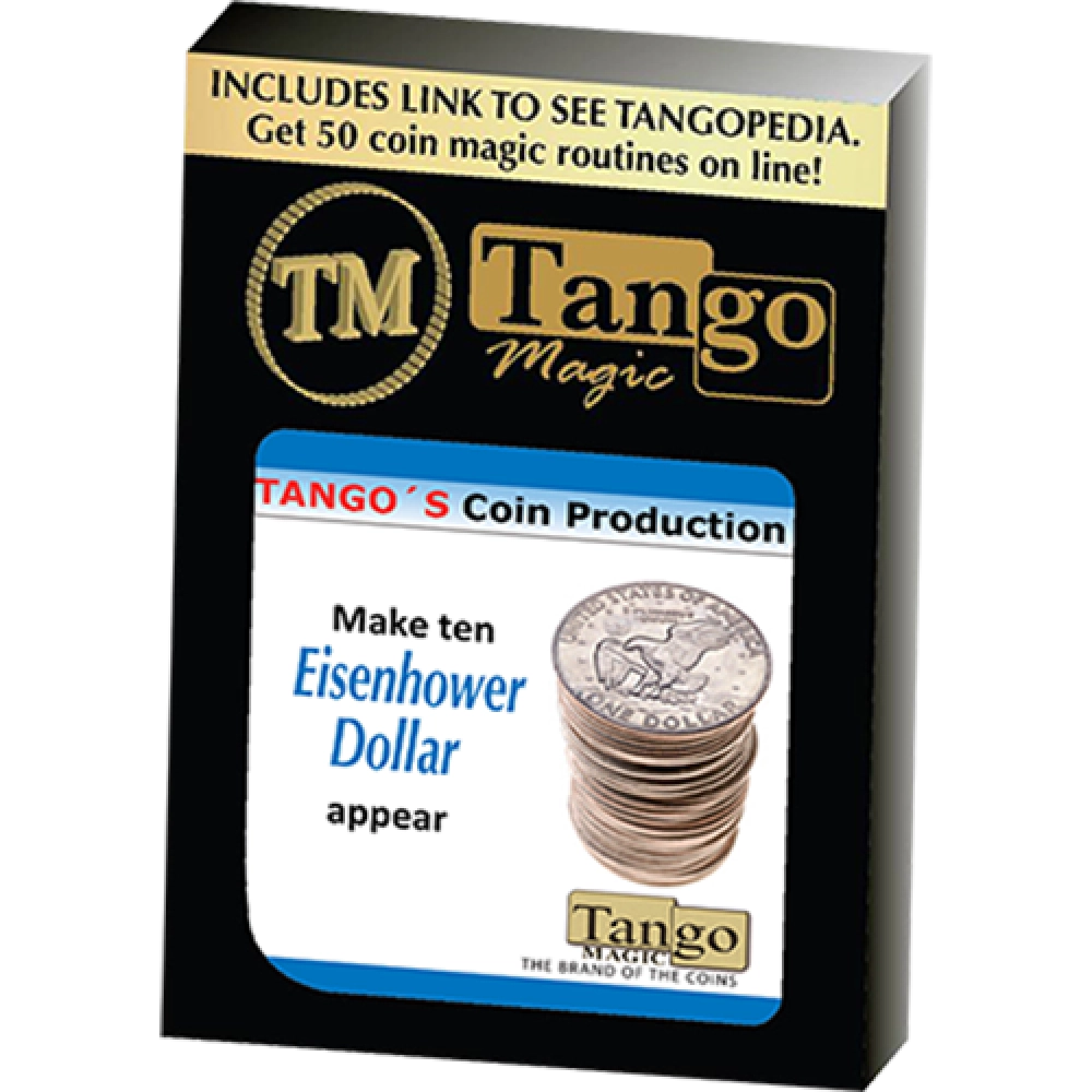 Tango Coin Production - Eisenhower Dollar D0187 (Gimmicks and Online Instructions) by Tango