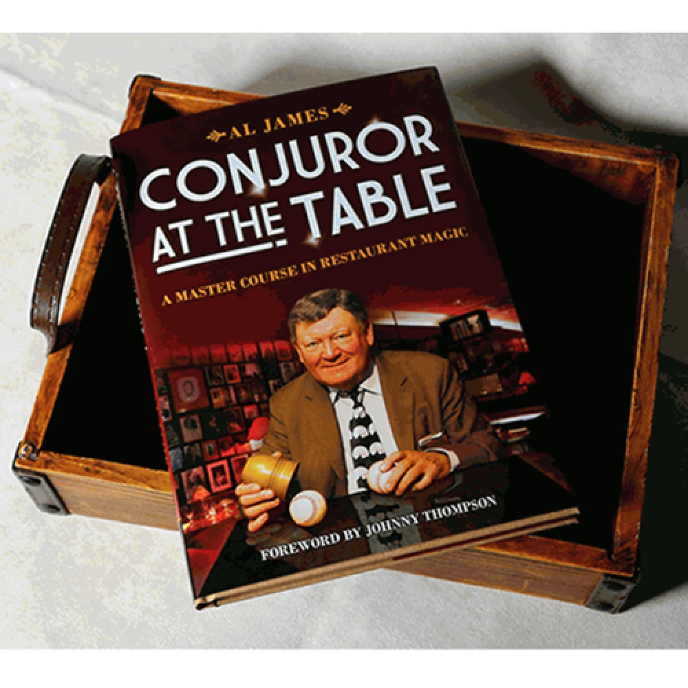 Conjuror at the Table by Al James - Book