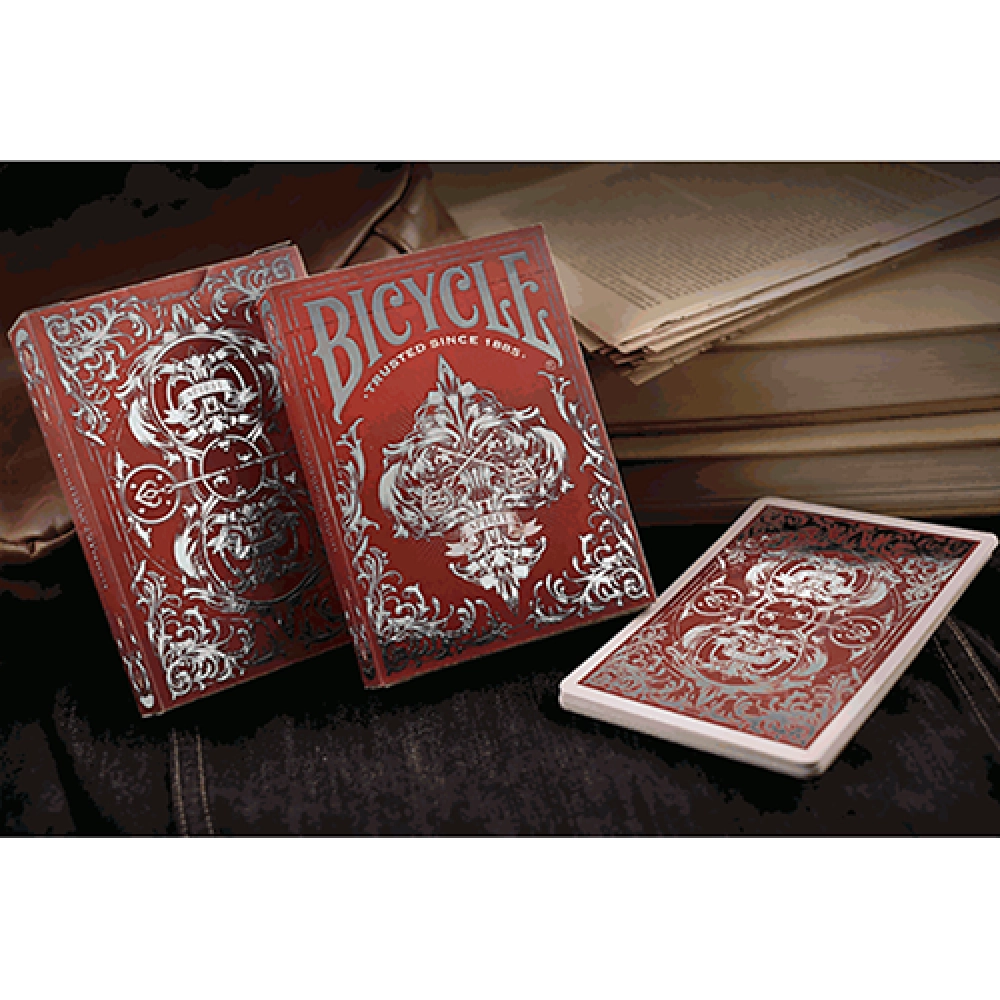 Spielkarten Bicycle Spirit II (red) MetalLuxe Playing Cards