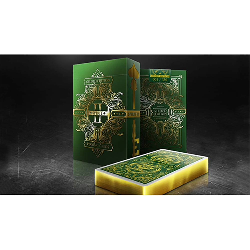 Spielkarten Spirit II Green (Gilded Edition) Playing Cards