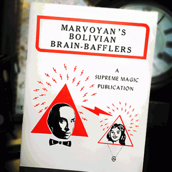 Marvoyan's Bolivian Brain-Bafflers - Book
