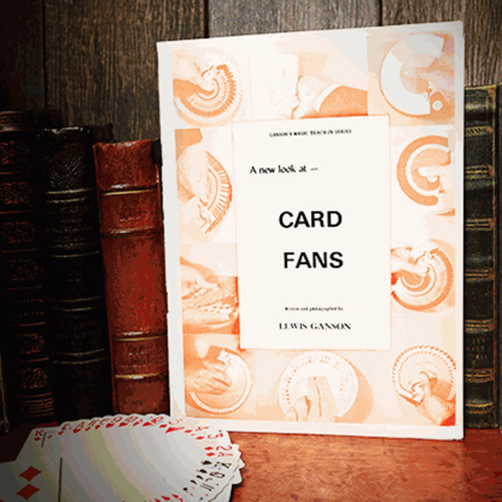 A New Look at Card Fans by Lewis Ganson - Book