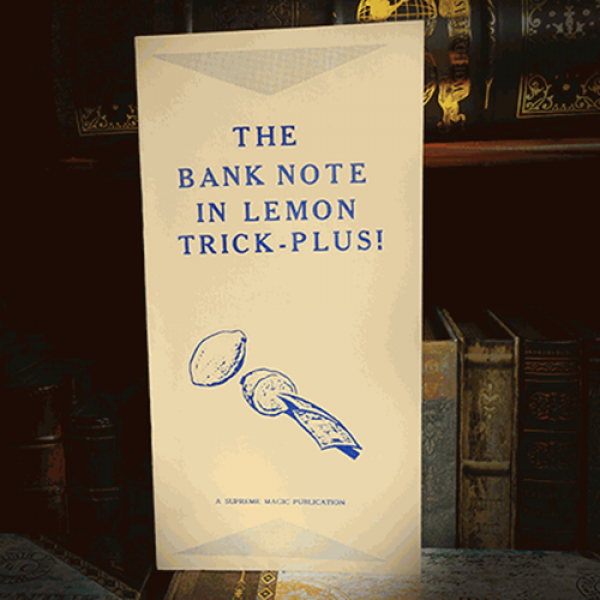 The Bank Note in Lemon Trick - Book