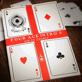 Four Ace Intro's by Ken de Courcy - Book