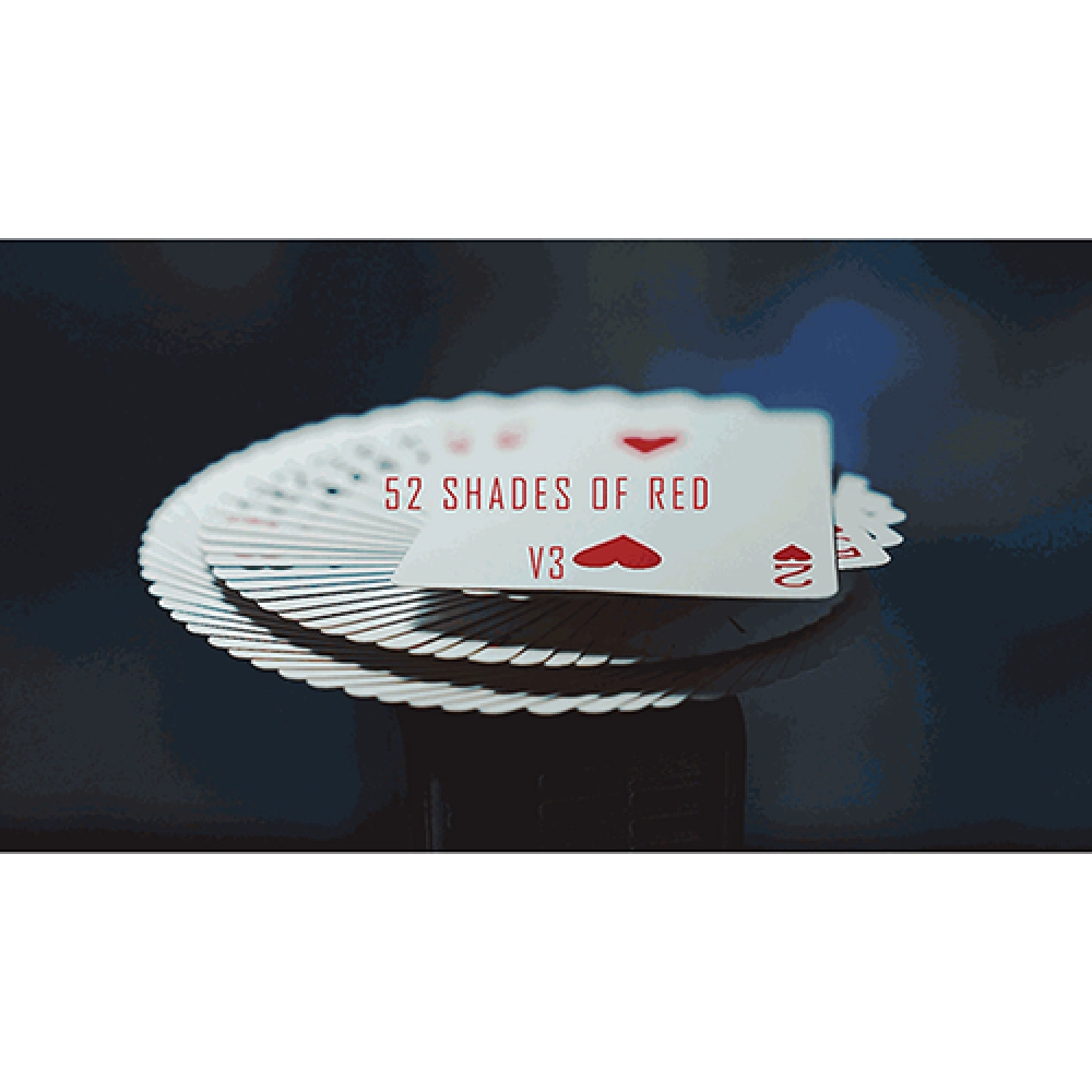 52 Shades of Red (Gimmicks included) Version 3 by Shin Lim