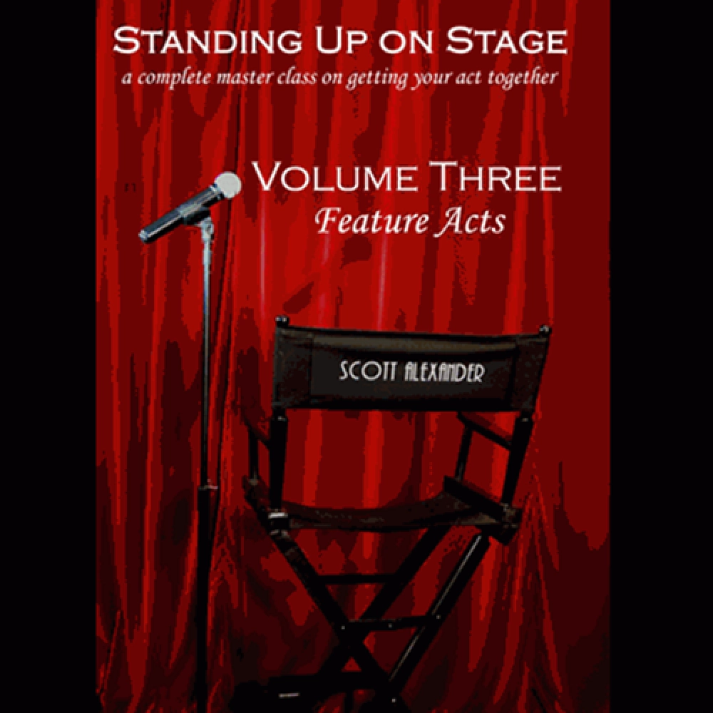 Standing Up on Stage Volume 3 Feature Acts by Scott Alexander - DVD