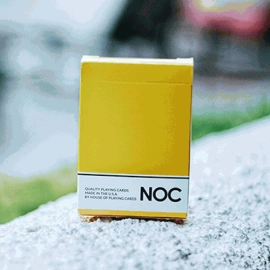 Spielkarten NOC Original Deck (Yellow) Printed at USPCC by The Blue Crown - marked