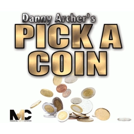 Pick a Coin US Version (Gimmicks and Online Instructions) by Danny Archer