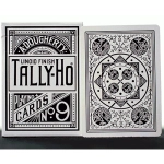 Spielkarten White Tally Ho (Fan Back) Playing Cards