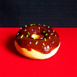 Sponge Chocolate Doughnut (Sprinkles) by Alexander May