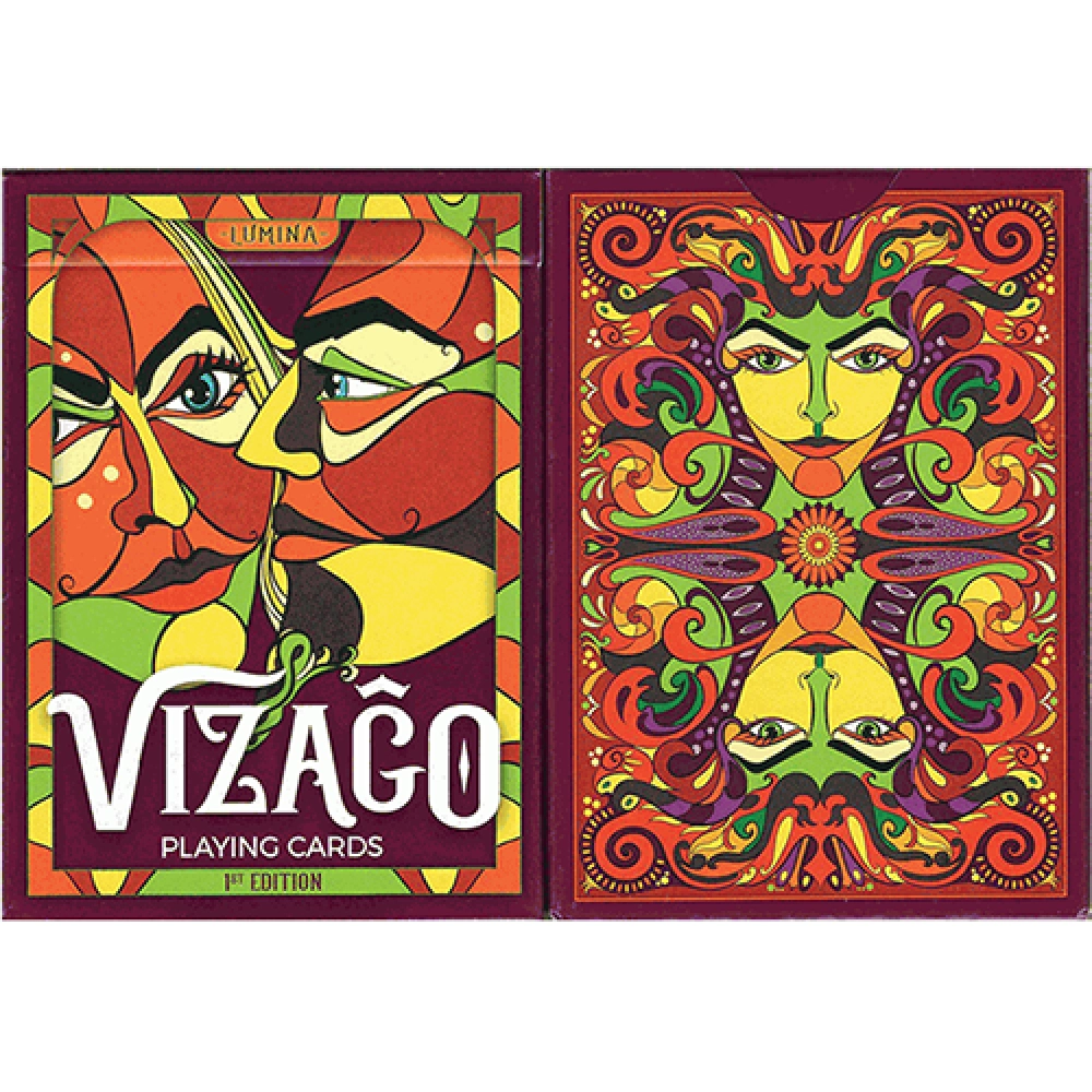 Spielkarten VIZAGO Lumina (Red) Playing Cards
