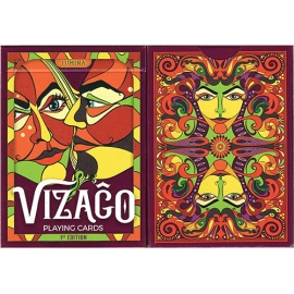 Spielkarten VIZAGO Lumina (Red) Playing Cards